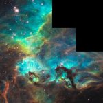 NASA Photo by Star-Birth Region Revealed by Hubble